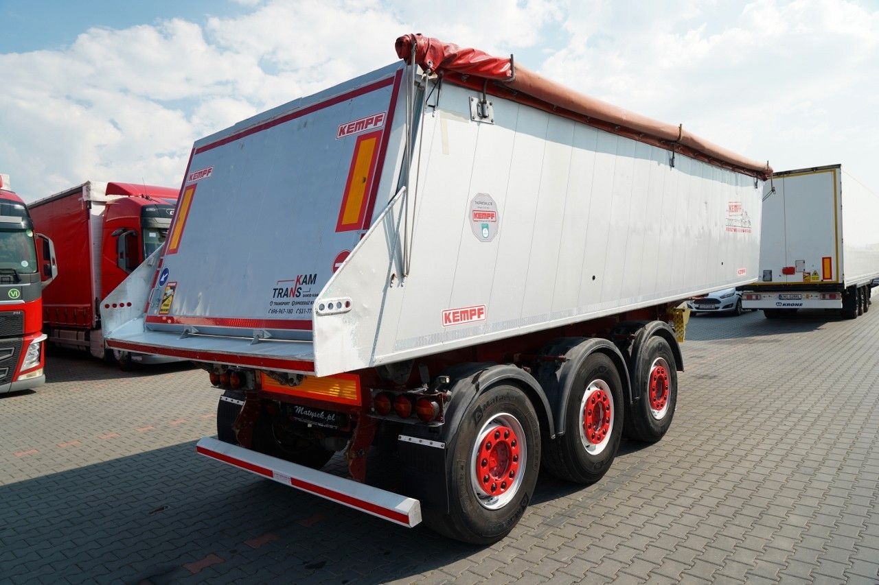 Kempf WYWROTKA / ALUMINIOWA / 25 m3 / OSIE MERCEDES / - Tipper semi-trailer: picture 5 Kempf WYWROTKA / ALUMINIOWA / 25 m3 / OSIE MERCEDES / - Tipper semi-trailer: picture 5