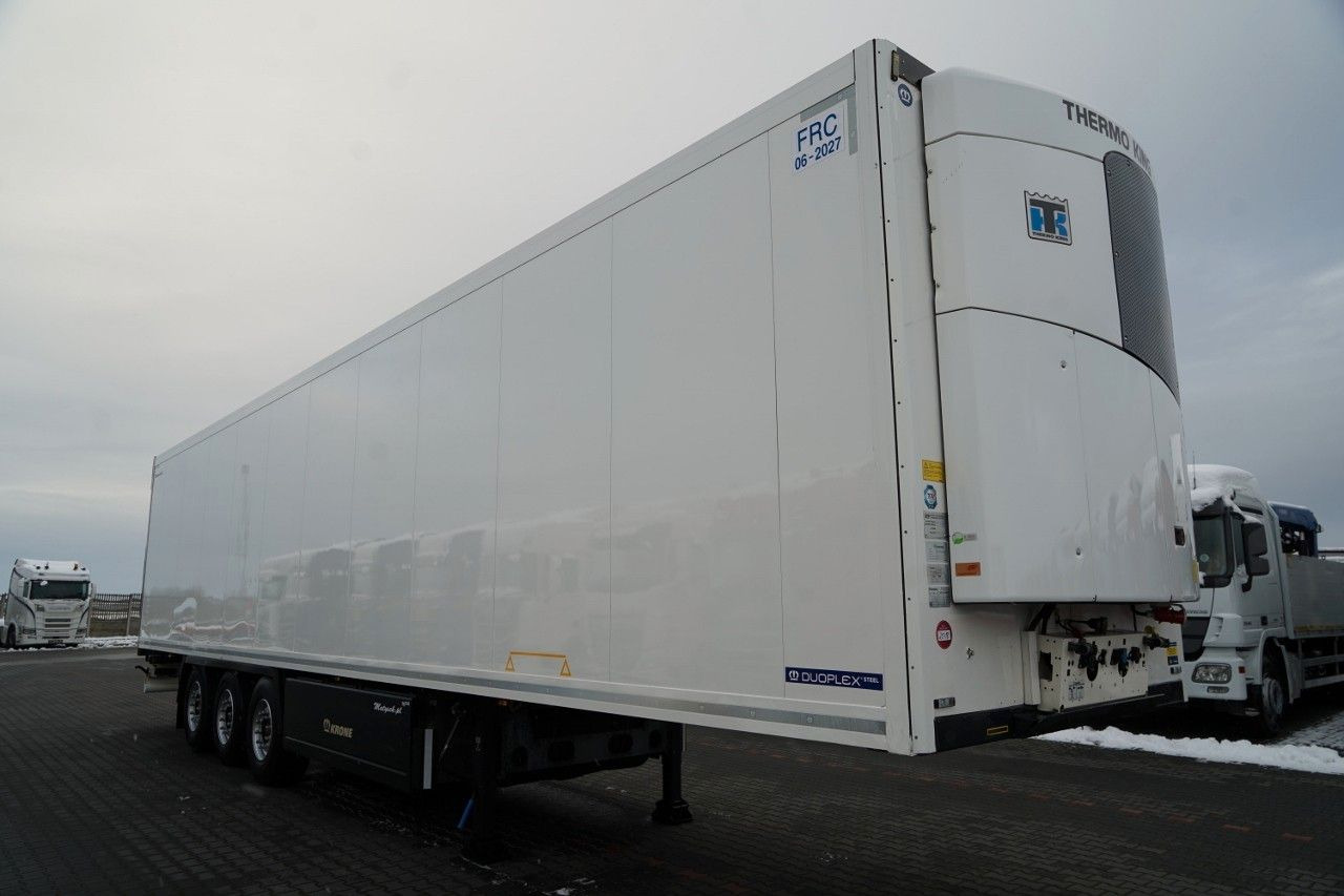 Krone CHŁODNIA / THERMO KING SLX 300 / KOSZ NA PALETY - Refrigerator semi-trailer: picture 2 Krone CHŁODNIA / THERMO KING SLX 300 / KOSZ NA PALETY - Refrigerator semi-trailer: picture 2