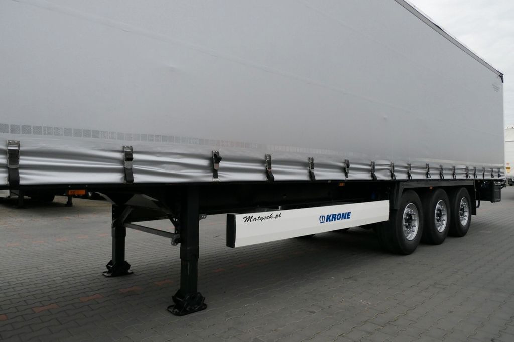 Curtainsider semi-trailer Krone CURTAINSIDER /STANDARD/LIFT ROOF & AXLE: picture 14