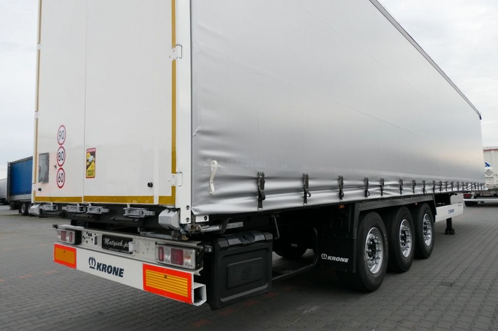 Curtainsider semi-trailer Krone CURTAINSIDER /STANDARD/LIFT ROOF & AXLE: picture 12