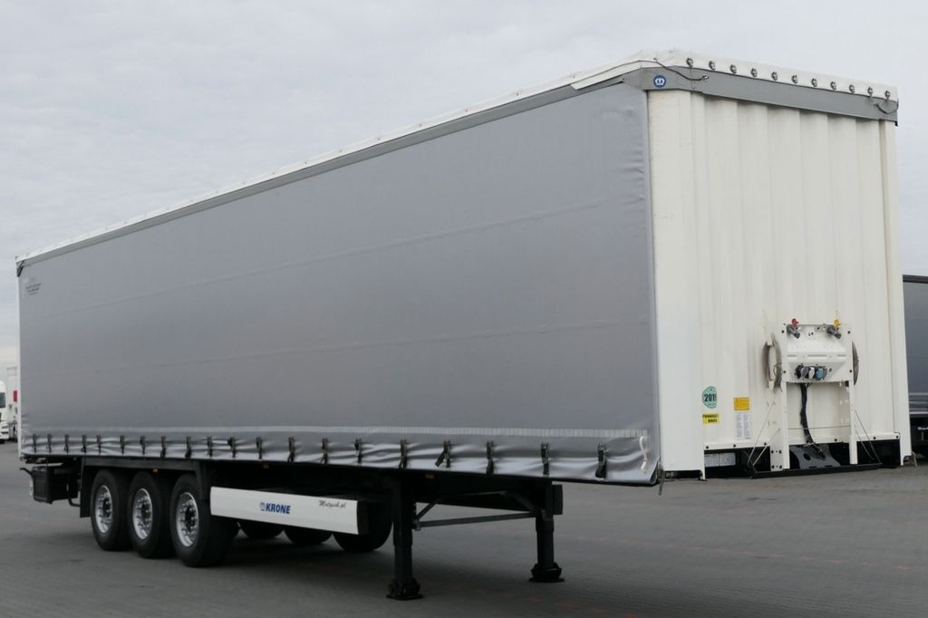 Curtainsider semi-trailer Krone CURTAINSIDER /STANDARD/LIFT ROOF & AXLE: picture 7