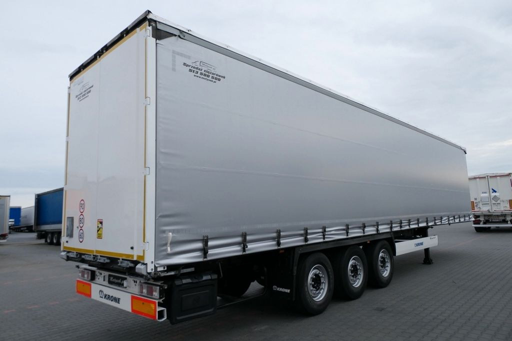 Curtainsider semi-trailer Krone CURTAINSIDER /STANDARD/LIFT ROOF & AXLE: picture 6