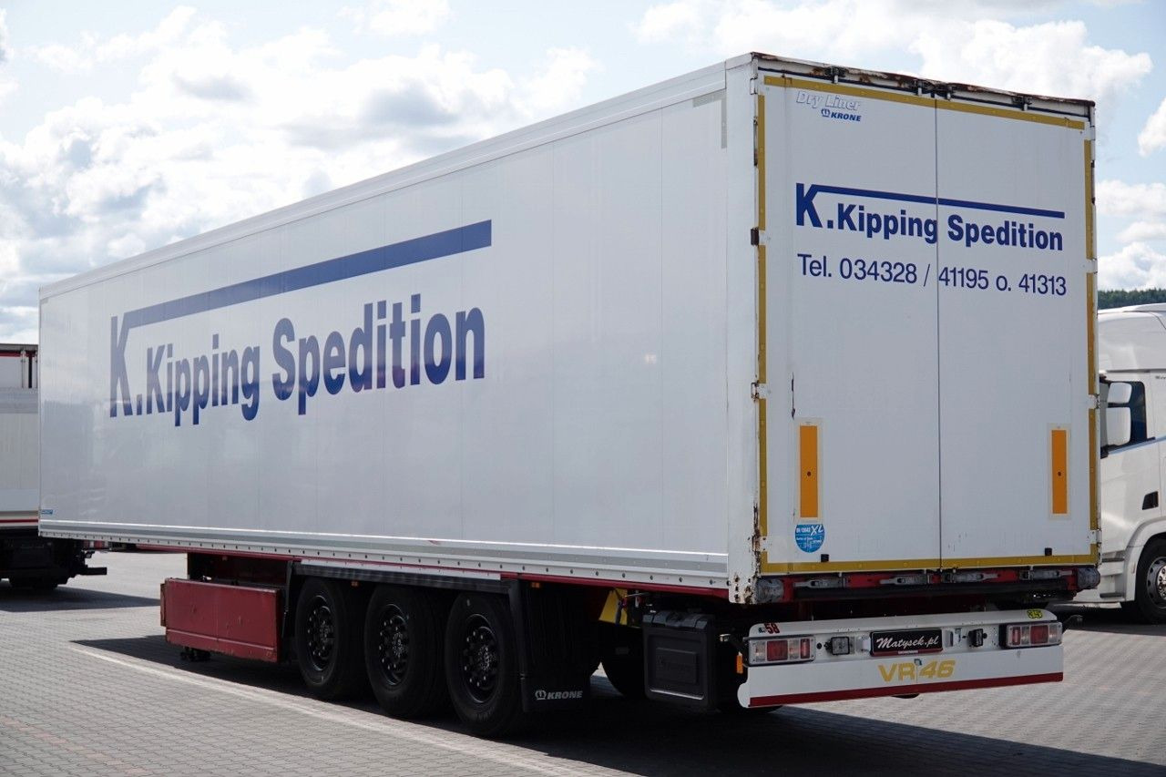 Krone / KONTENER / KOFFER / DOPPELSTOCK / KOSZ NA PALE - Refrigerator semi-trailer: picture 3 Krone / KONTENER / KOFFER / DOPPELSTOCK / KOSZ NA PALE - Refrigerator semi-trailer: picture 3