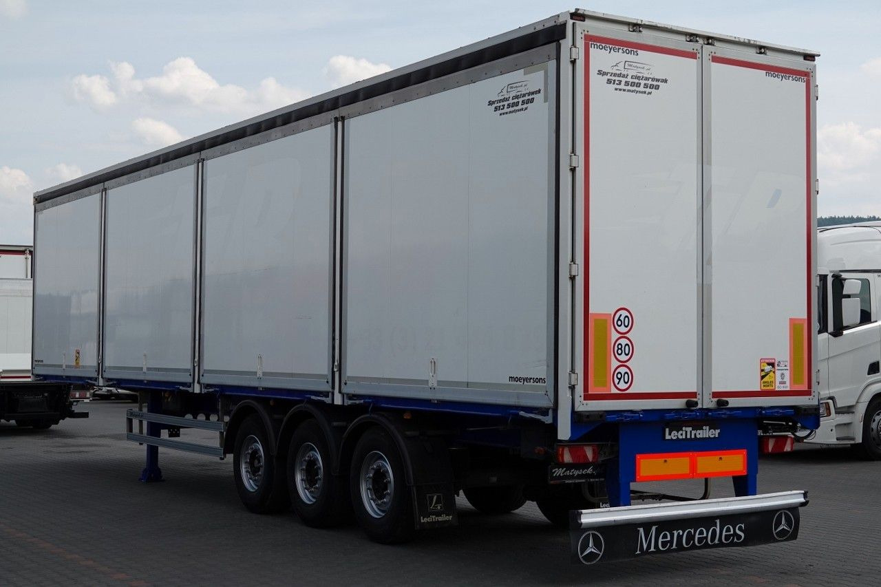 LeciTrailer KONTENER / KOFFER / OTWIERANE BOKI / MOCNA PODŁO - Refrigerator semi-trailer: picture 4 LeciTrailer KONTENER / KOFFER / OTWIERANE BOKI / MOCNA PODŁO - Refrigerator semi-trailer: picture 4