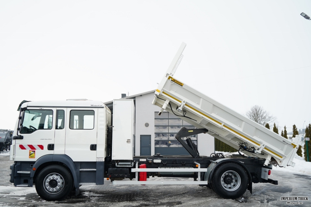 MAN TGM 18.340 / 4X2 / 3 STRONNA WYWROTKA / HYDROBURTA / BRYGADÓWKA 7 MIEJSC / BORDMATIC - Tipper: picture 2 MAN TGM 18.340 / 4X2 / 3 STRONNA WYWROTKA / HYDROBURTA / BRYGADÓWKA 7 MIEJSC / BORDMATIC - Tipper: picture 2