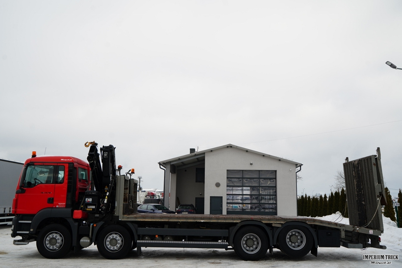 MAN TGS 35.360 / 8x2-4 / LAWETA + HDS HIAB 166 E-2 / NAJAZDY HYDRAULICZNE / WYCIĄGARKA / - Tow truck, Crane truck: picture 3 MAN TGS 35.360 / 8x2-4 / LAWETA + HDS HIAB 166 E-2 / NAJAZDY HYDRAULICZNE / WYCIĄGARKA / - Tow truck, Crane truck: picture 3