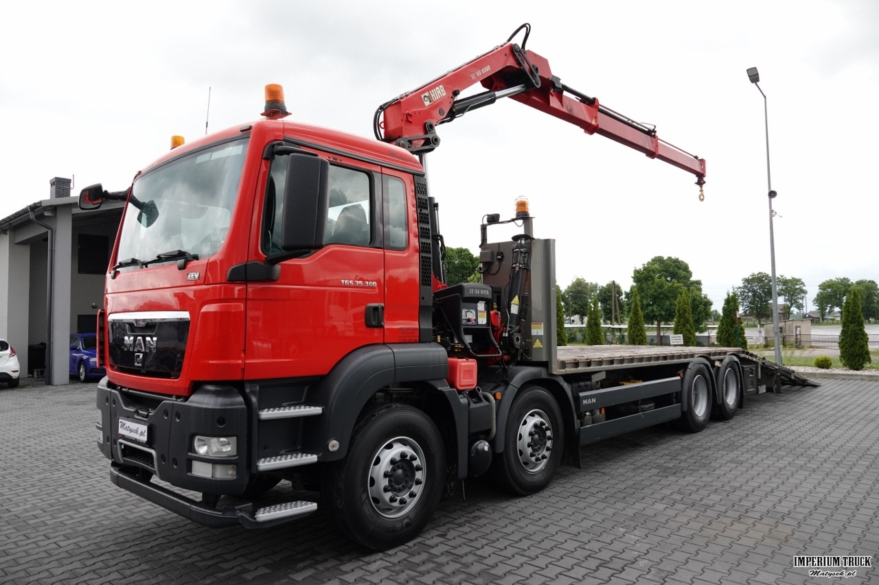 MAN TGS 35.360 / 8x2-4 / LAWETA + HDS HIAB 166 E-2 / OŚ PODNOSZONA / 4 OSIOWY / NAJAZDY HYDRAULICZNE / WCIĄGARKA / POMOC DROGOWA / EURO 5 EEV - Tow truck, Crane truck: picture 2 MAN TGS 35.360 / 8x2-4 / LAWETA + HDS HIAB 166 E-2 / OŚ PODNOSZONA / 4 OSIOWY / NAJAZDY HYDRAULICZNE / WCIĄGARKA / POMOC DROGOWA / EURO 5 EEV - Tow truck, Crane truck: picture 2