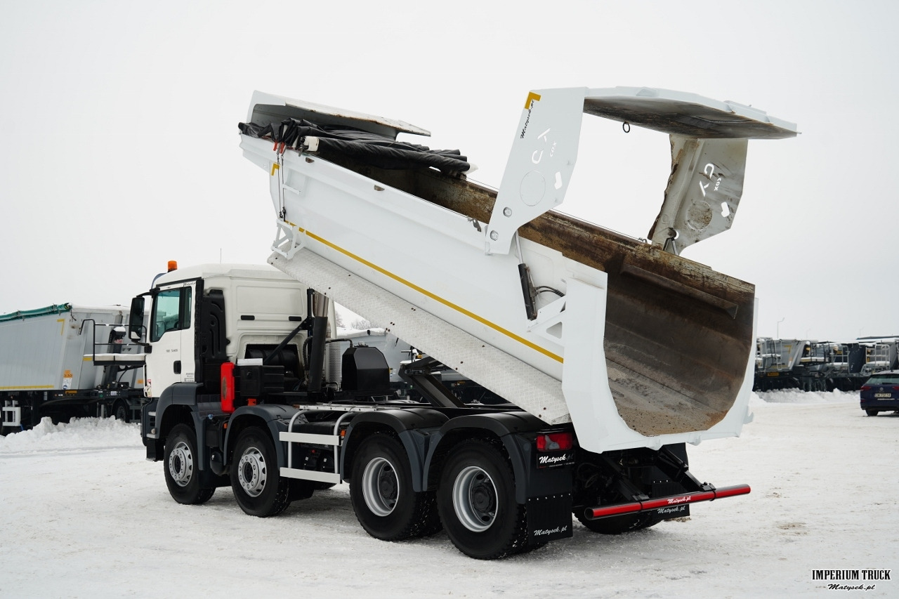 MAN TGS 35.420 / 8X4 / WYWROTKA TYLNOZSYPOWA / HYDROKLAPA / PLANDEKA ELEKTRYCZNA / AUTOMAT / EURO 6 - Tipper: picture 4 MAN TGS 35.420 / 8X4 / WYWROTKA TYLNOZSYPOWA / HYDROKLAPA / PLANDEKA ELEKTRYCZNA / AUTOMAT / EURO 6 - Tipper: picture 4