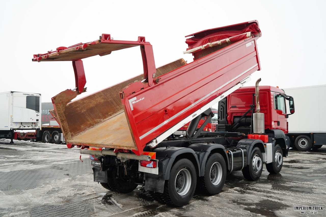 MAN TGS 35.430 / 8X4 / WYWROTKA 2 STR. / HYDROBURTA / HYDROKLAPA / BORDMATIC / PLANDEKA AUTOMATYCZNA - Tipper: picture 5 MAN TGS 35.430 / 8X4 / WYWROTKA 2 STR. / HYDROBURTA / HYDROKLAPA / BORDMATIC / PLANDEKA AUTOMATYCZNA - Tipper: picture 5