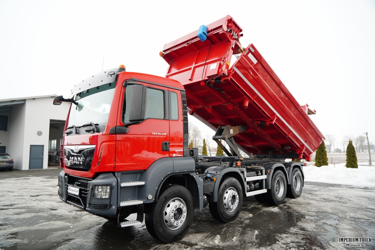 MAN TGS 35.430 / 8X4 / WYWROTKA 2 STR. / HYDROBURTA / HYDROKLAPA / BORDMATIC / PLANDEKA AUTOMATYCZNA - Tipper: picture 2 MAN TGS 35.430 / 8X4 / WYWROTKA 2 STR. / HYDROBURTA / HYDROKLAPA / BORDMATIC / PLANDEKA AUTOMATYCZNA - Tipper: picture 2