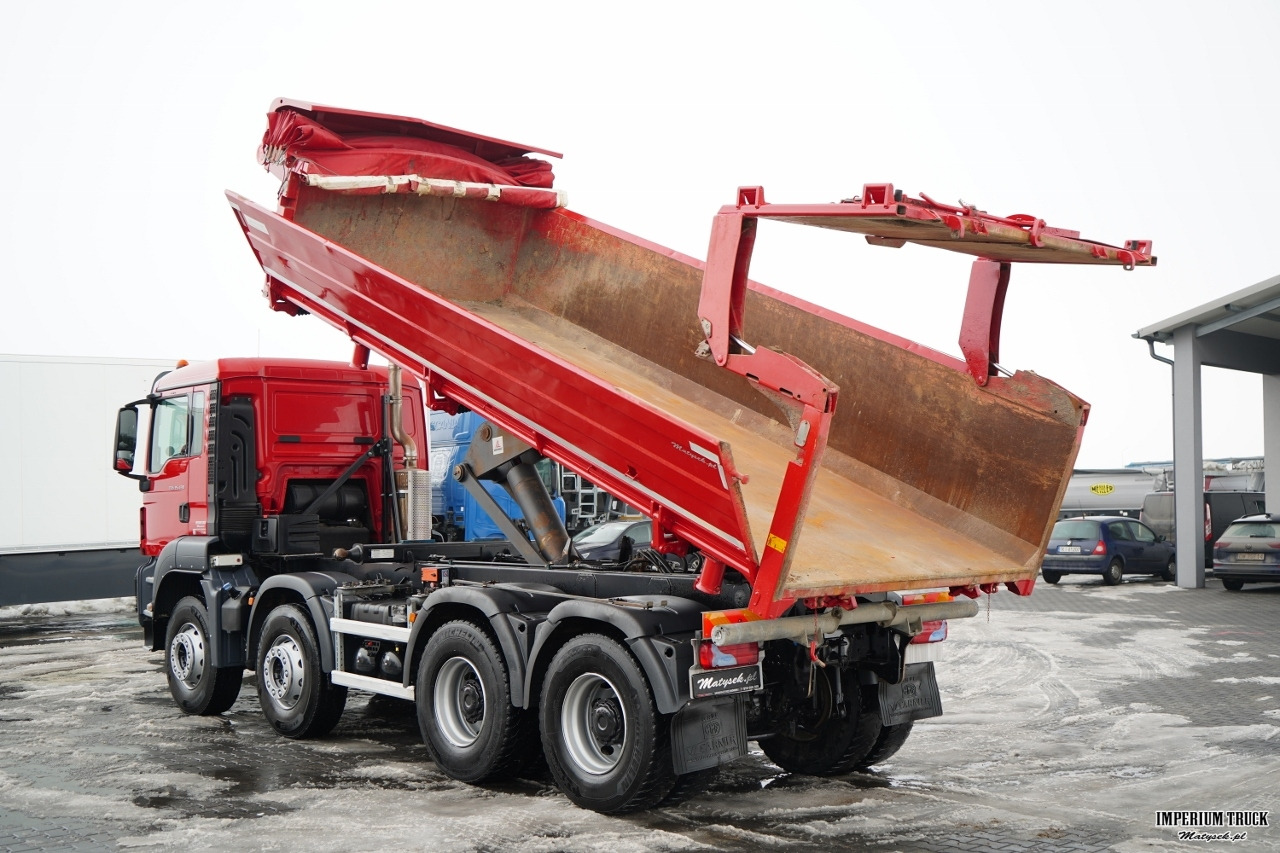MAN TGS 35.430 / 8X4 / WYWROTKA 2 STR. / HYDROBURTA / HYDROKLAPA / BORDMATIC / PLANDEKA AUTOMATYCZNA - Tipper: picture 4 MAN TGS 35.430 / 8X4 / WYWROTKA 2 STR. / HYDROBURTA / HYDROKLAPA / BORDMATIC / PLANDEKA AUTOMATYCZNA - Tipper: picture 4