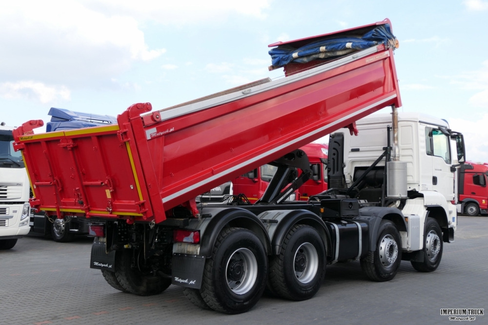 MAN TGS 35.460 / 8X4 / WYWROTKA 2 STR / BORDMATIC / MEILLER KIPPER / AUTOMAT / EURO 6 - Tipper: picture 5 MAN TGS 35.460 / 8X4 / WYWROTKA 2 STR / BORDMATIC / MEILLER KIPPER / AUTOMAT / EURO 6 - Tipper: picture 5
