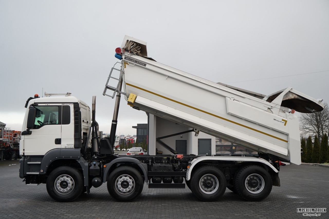MAN TGS 35.460 / 8X4 / WYWROTKA TYLNOZSYPOWA / HYDROKLAPA / MEILLER KIPPER / AUTOMAT / EURO 6 - Tipper: picture 3 MAN TGS 35.460 / 8X4 / WYWROTKA TYLNOZSYPOWA / HYDROKLAPA / MEILLER KIPPER / AUTOMAT / EURO 6 - Tipper: picture 3