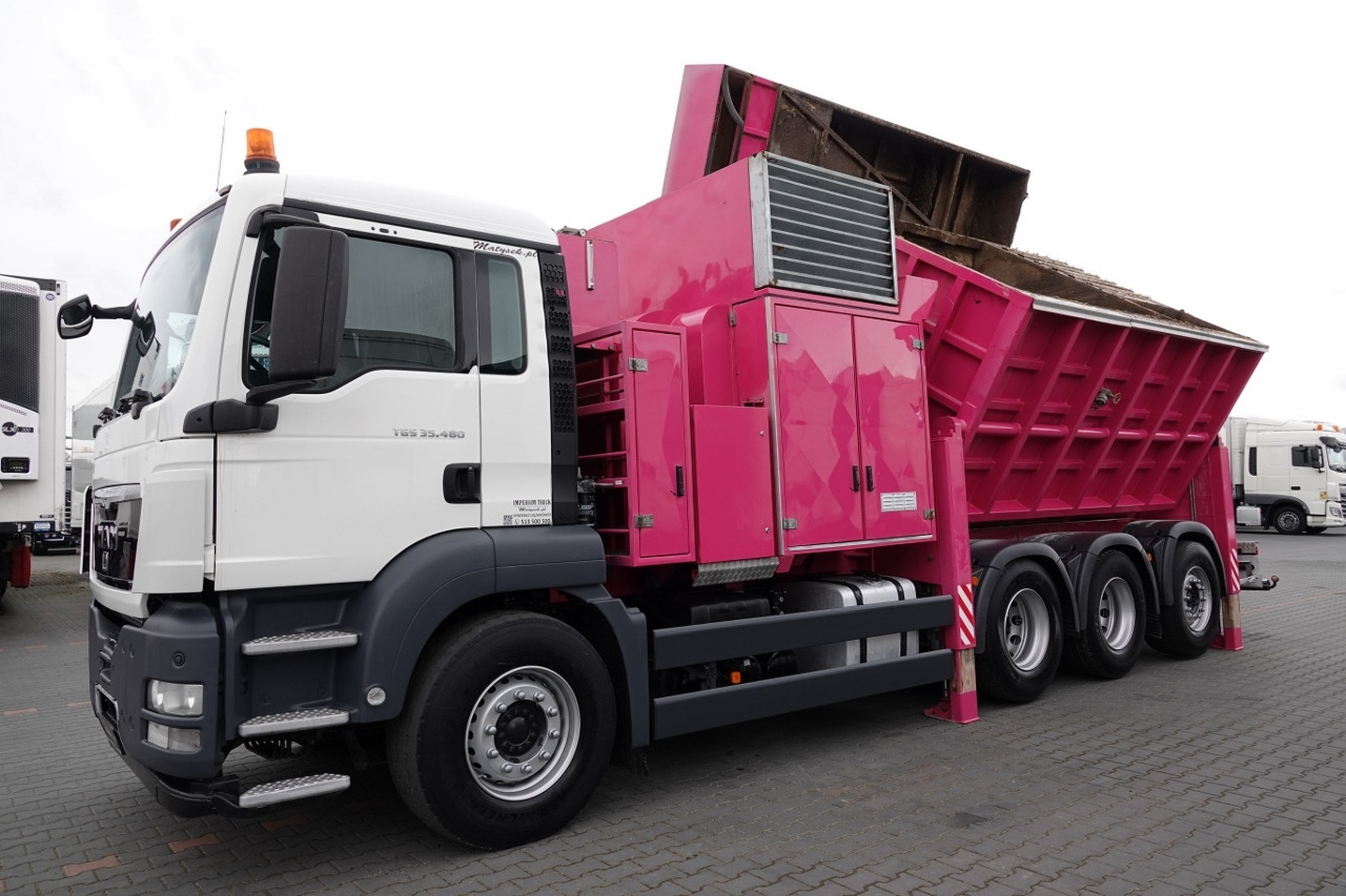 MAN TGS 35.480 / 8X4 / KOPARKA SSĄCA / ASENIZACYJNY / ŁADOWARKA PRÓŻNIOWA / WUKO / MTS SAUGBAGGER / STEROWANIE RADIOWE / - Vacuum truck: picture 2 MAN TGS 35.480 / 8X4 / KOPARKA SSĄCA / ASENIZACYJNY / ŁADOWARKA PRÓŻNIOWA / WUKO / MTS SAUGBAGGER / STEROWANIE RADIOWE / - Vacuum truck: picture 2