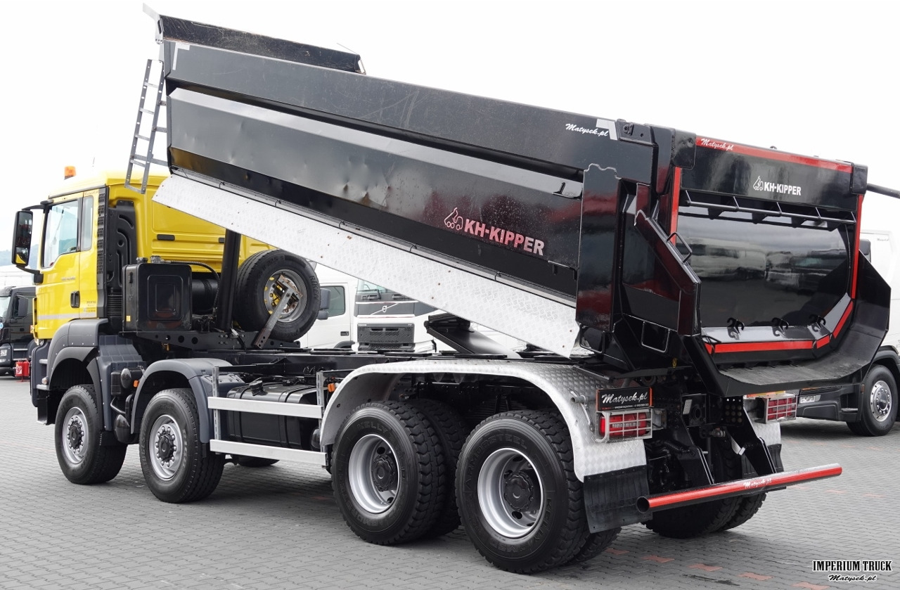 MAN TGS 41.460 / 8X8 / WYWROTKA TYLNOZSYPOWA / MANUAL / HARDOX / KH-KIPPER / 2017 ROK / PO KONTRAKCIE SERWISOWYM - Tipper: picture 4 MAN TGS 41.460 / 8X8 / WYWROTKA TYLNOZSYPOWA / MANUAL / HARDOX / KH-KIPPER / 2017 ROK / PO KONTRAKCIE SERWISOWYM - Tipper: picture 4