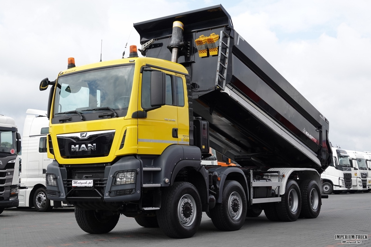 MAN TGS 41.460 / 8X8 / WYWROTKA TYLNOZSYPOWA / MANUAL / HARDOX / KH-KIPPER / 2017 ROK / PO KONTRAKCIE SERWISOWYM - Tipper: picture 1 MAN TGS 41.460 / 8X8 / WYWROTKA TYLNOZSYPOWA / MANUAL / HARDOX / KH-KIPPER / 2017 ROK / PO KONTRAKCIE SERWISOWYM - Tipper: picture 1
