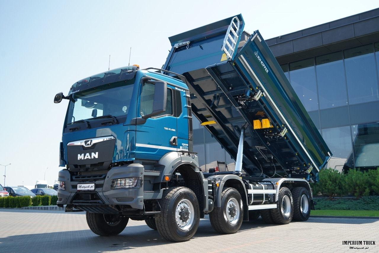 MAN TGS 41.480 / 8X8 / WYWROTKA 3 STRONNA / BORDMATIC / KH KIPPER / AUTOMAT / FABRYCZNIE NOWY / 2026 / - Tipper: picture 2 MAN TGS 41.480 / 8X8 / WYWROTKA 3 STRONNA / BORDMATIC / KH KIPPER / AUTOMAT / FABRYCZNIE NOWY / 2026 / - Tipper: picture 2