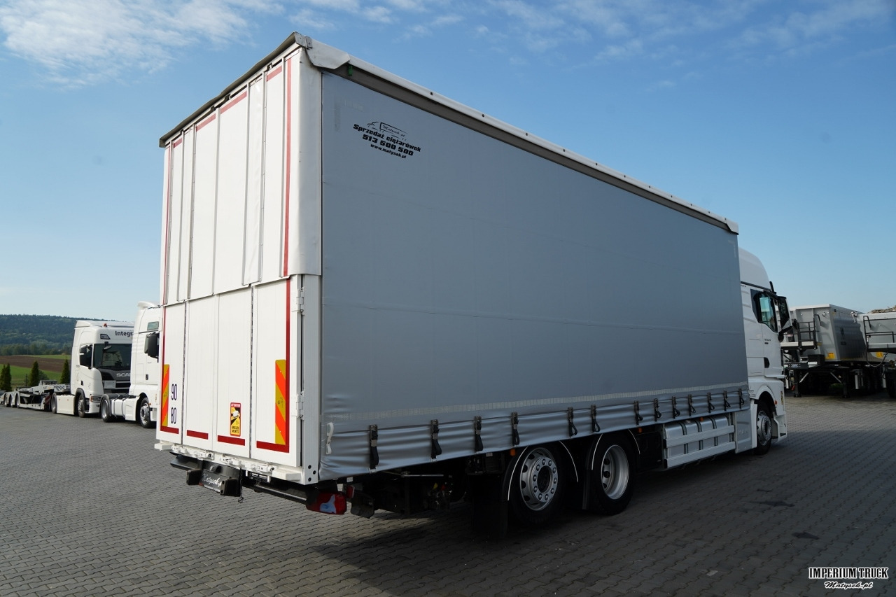 MAN TGX 26.470 / 6x2 / FIRANKA / SOLÓWKA / 6x2 / 120 m3 / OŚ PODNOSZONA / I-PARK COOL / PODŁOGA SZYNA DESKA / - Curtainsider truck: picture 5 MAN TGX 26.470 / 6x2 / FIRANKA / SOLÓWKA / 6x2 / 120 m3 / OŚ PODNOSZONA / I-PARK COOL / PODŁOGA SZYNA DESKA / - Curtainsider truck: picture 5