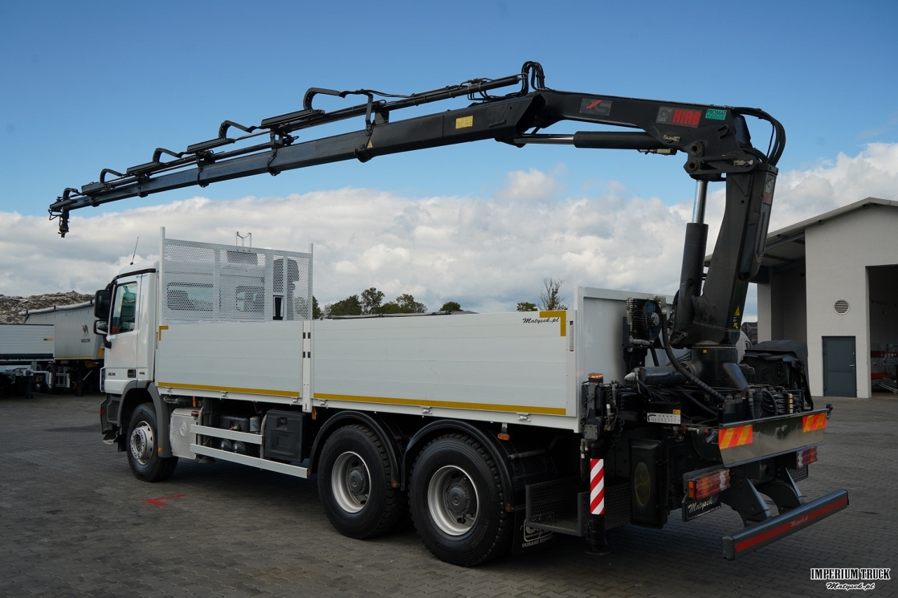 MERCEDES ACTROS 2636 / 6x4 / SKRZYNIOWY 6,5 M + HDS HIAB 166 E-5 HIDUO / WYSUW 15 M / MOCNA PODŁOGA / STEROWANIE RADIOWE / ROTATOR / SPROWADZONY - Dropside/ Flatbed truck, Crane truck: picture 4 MERCEDES ACTROS 2636 / 6x4 / SKRZYNIOWY 6,5 M + HDS HIAB 166 E-5 HIDUO / WYSUW 15 M / MOCNA PODŁOGA / STEROWANIE RADIOWE / ROTATOR / SPROWADZONY - Dropside/ Flatbed truck, Crane truck: picture 4