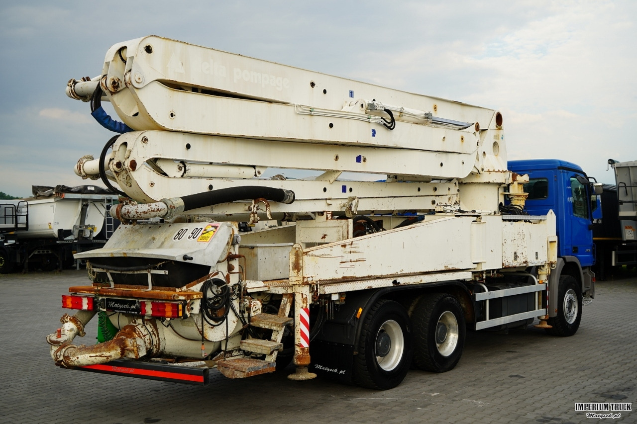 MERCEDES ACTROS 2636 / POMPA SERMAC 5Z37 / 37 METRÓW / STEROWANIE RADIOWE / EPS + SPRZĘGŁO - Concrete pump truck: picture 5 MERCEDES ACTROS 2636 / POMPA SERMAC 5Z37 / 37 METRÓW / STEROWANIE RADIOWE / EPS + SPRZĘGŁO - Concrete pump truck: picture 5