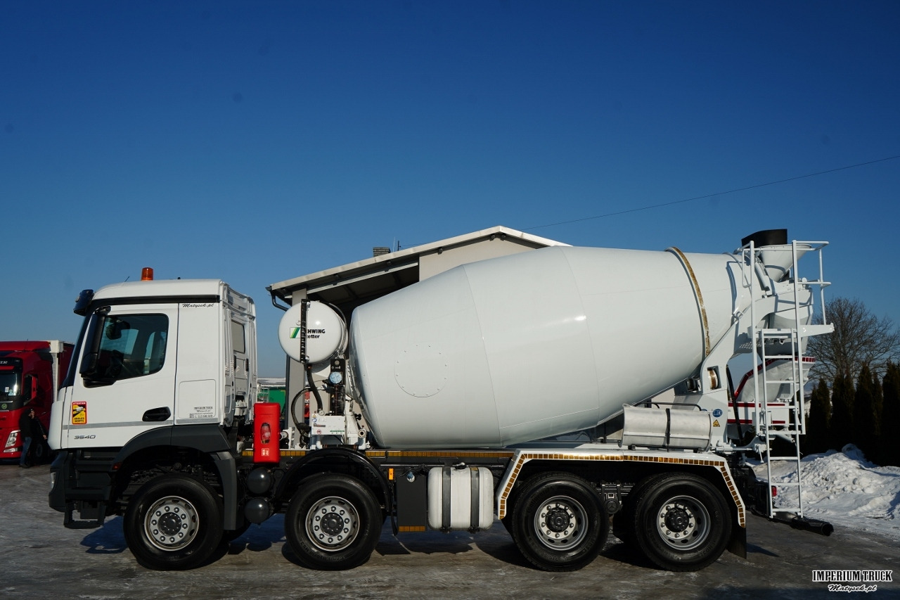 MERCEDES AROCS 3540 / GRUSZKA 9M3 / 8x4 / BETONOMIESZARKA / AUTOMAT / 2022 ROK - Concrete mixer truck: picture 3 MERCEDES AROCS 3540 / GRUSZKA 9M3 / 8x4 / BETONOMIESZARKA / AUTOMAT / 2022 ROK - Concrete mixer truck: picture 3