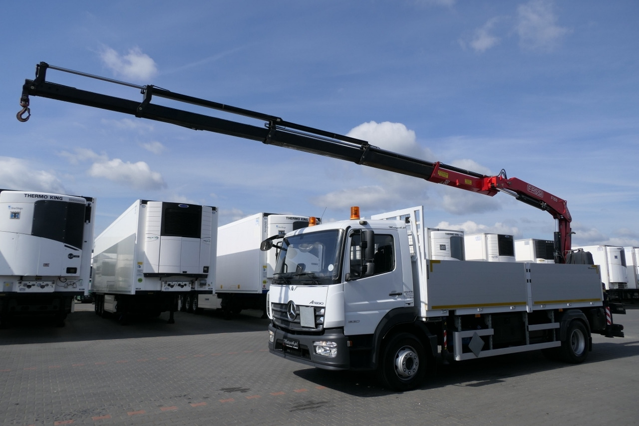 MERCEDES ATEGO / 16 30 / E6 / SKRZYNIOWY + HDS FASSI F 155 / ADR / STEROWANIE RADIOWE - Dropside/ Flatbed truck, Crane truck: picture 2 MERCEDES ATEGO / 16 30 / E6 / SKRZYNIOWY + HDS FASSI F 155 / ADR / STEROWANIE RADIOWE - Dropside/ Flatbed truck, Crane truck: picture 2