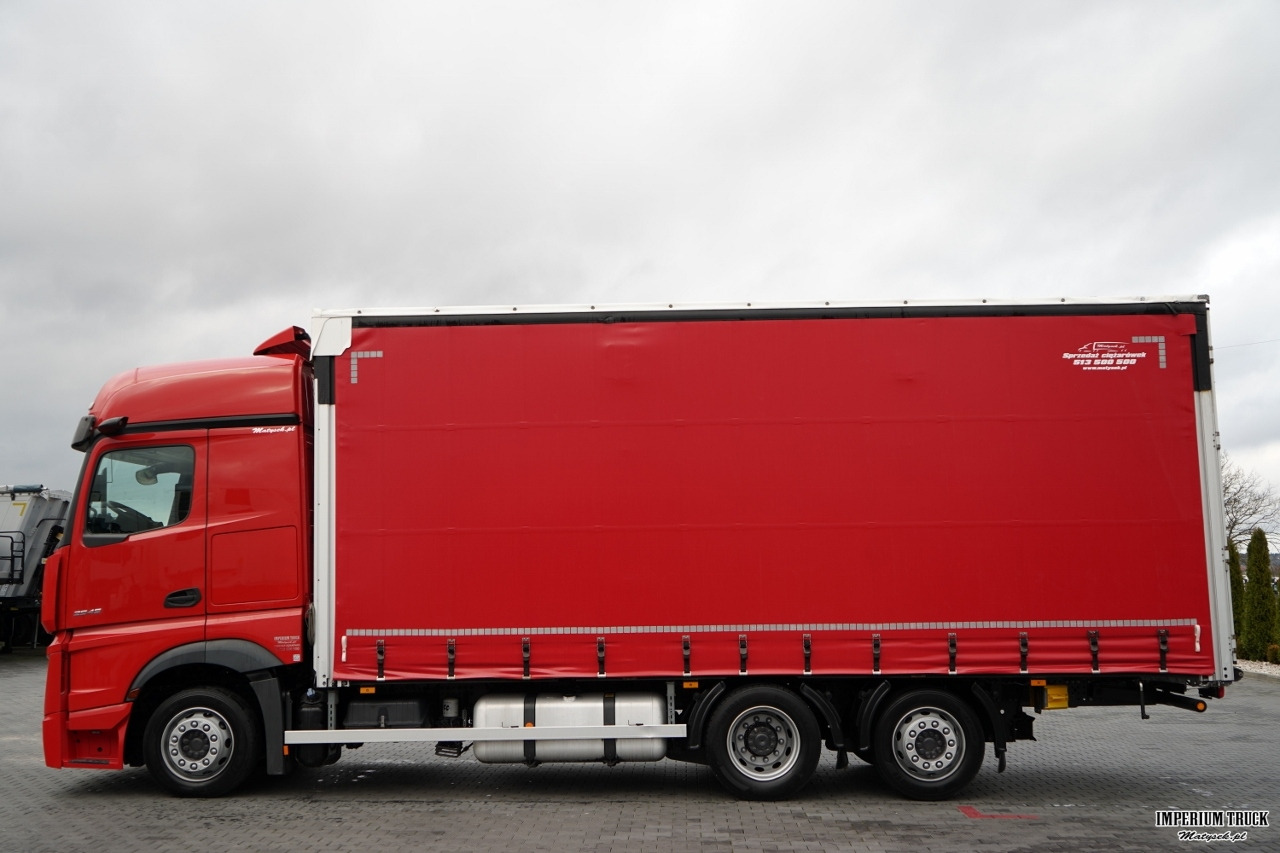 MERCEDES-BENZ ACTROS / 2545 / FIRANKA / 6x2 / KLIMA POSTOJOWA / BIG SPACE / WIELTON / 2021 - Curtainsider truck: picture 3 MERCEDES-BENZ ACTROS / 2545 / FIRANKA / 6x2 / KLIMA POSTOJOWA / BIG SPACE / WIELTON / 2021 - Curtainsider truck: picture 3