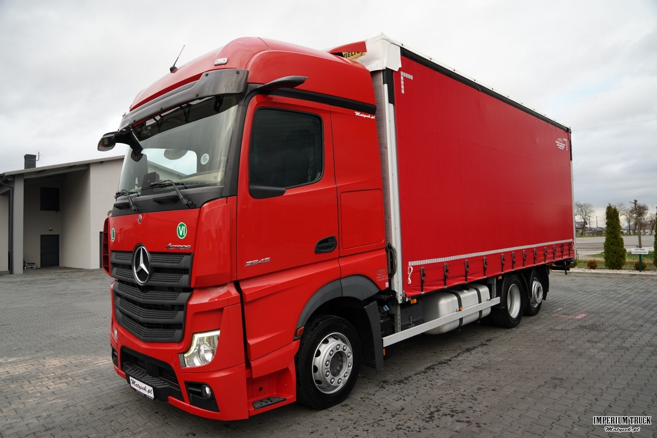 MERCEDES-BENZ ACTROS / 2545 / FIRANKA / 6x2 / KLIMA POSTOJOWA / BIG SPACE / WIELTON / 2021 - Curtainsider truck: picture 2 MERCEDES-BENZ ACTROS / 2545 / FIRANKA / 6x2 / KLIMA POSTOJOWA / BIG SPACE / WIELTON / 2021 - Curtainsider truck: picture 2