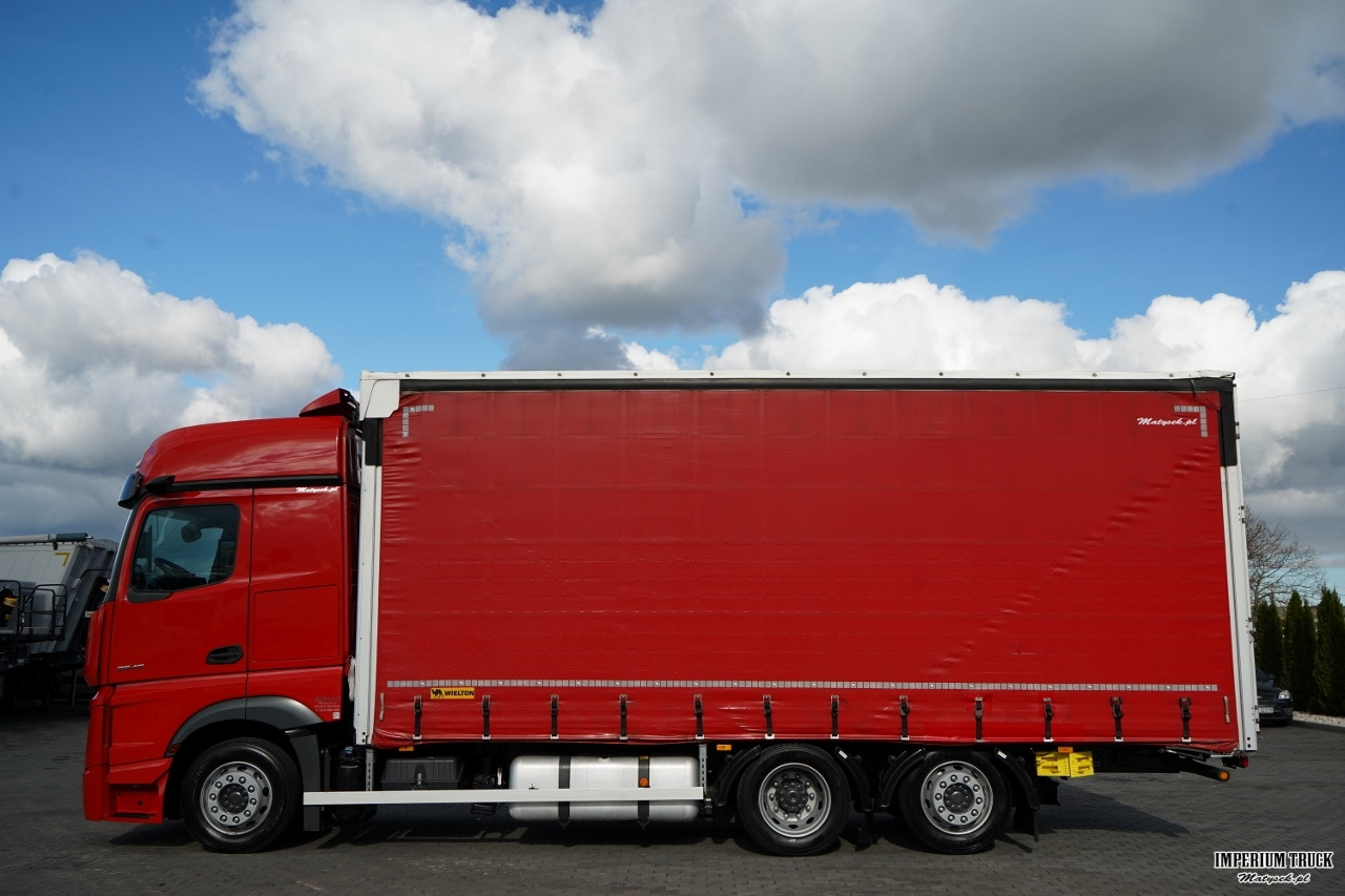 MERCEDES-BENZ ACTROS 2545 / SOLÓWKA / 6x2 / OŚ PODNOSZONA / BIG SPACE / WIELTON / 2021 - Curtainsider truck: picture 2 MERCEDES-BENZ ACTROS 2545 / SOLÓWKA / 6x2 / OŚ PODNOSZONA / BIG SPACE / WIELTON / 2021 - Curtainsider truck: picture 2