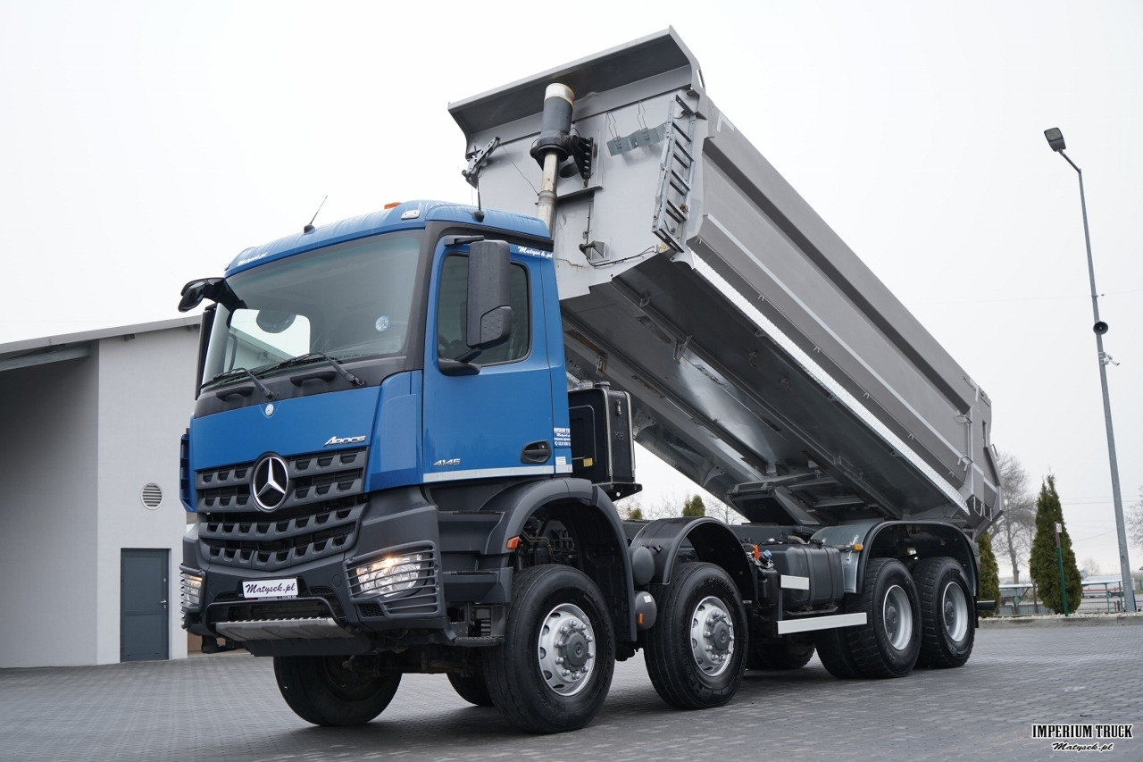 MERCEDES-BENZ ACTROS 4145 / 8X8 / WYWROTKA TYLNOZSYPOWA / KH-KIPPER 6 M / AUTOMAT / EURO 6 - Tipper: picture 1 MERCEDES-BENZ ACTROS 4145 / 8X8 / WYWROTKA TYLNOZSYPOWA / KH-KIPPER 6 M / AUTOMAT / EURO 6 - Tipper: picture 1