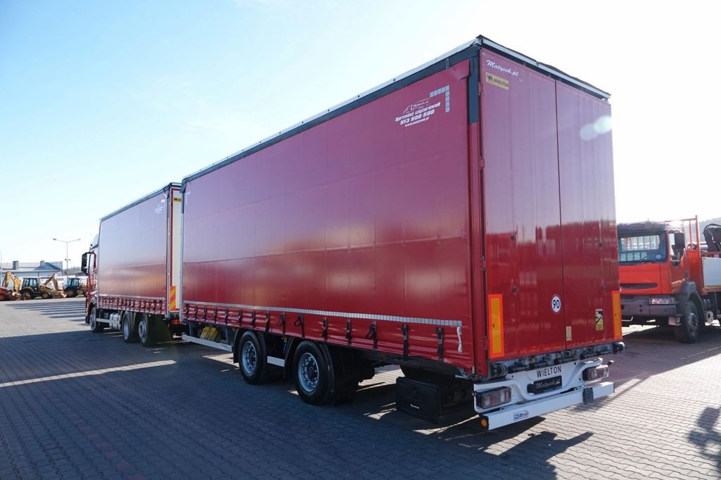 Mercedes-Benz ACTROS 2548 / ZESTAW TANDEM 120 M3 / PRZEJAZDOWY - Curtainsider truck: picture 2 Mercedes-Benz ACTROS 2548 / ZESTAW TANDEM 120 M3 / PRZEJAZDOWY - Curtainsider truck: picture 2