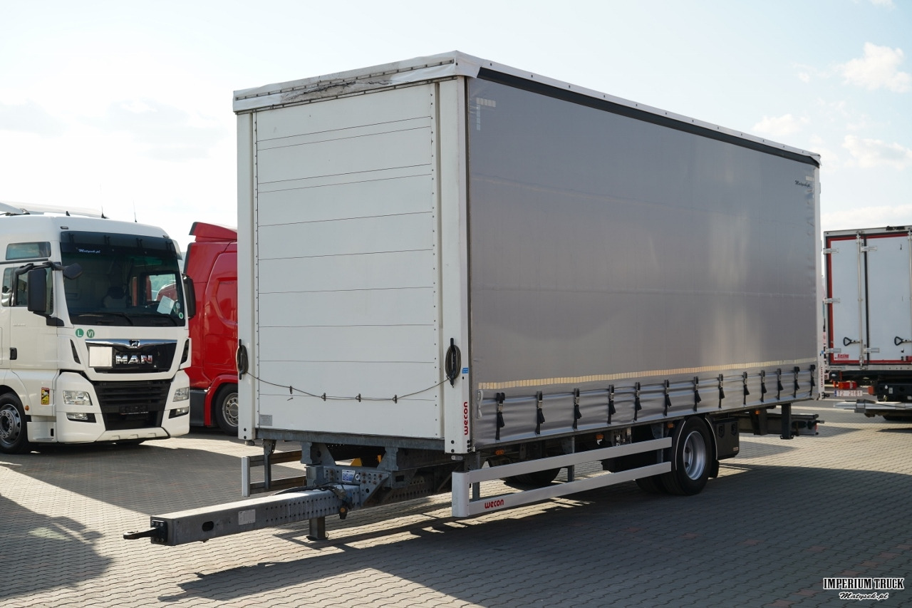 PRZYCZEPA WECON - 7,7 M / SAF / TANDEM - Curtainsider trailer: picture 3 PRZYCZEPA WECON - 7,7 M / SAF / TANDEM - Curtainsider trailer: picture 3