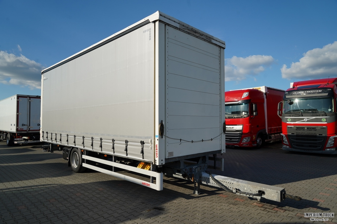 PRZYCZEPA WECON - 7,7 M / SAF / TANDEM - Curtainsider trailer: picture 2 PRZYCZEPA WECON - 7,7 M / SAF / TANDEM - Curtainsider trailer: picture 2