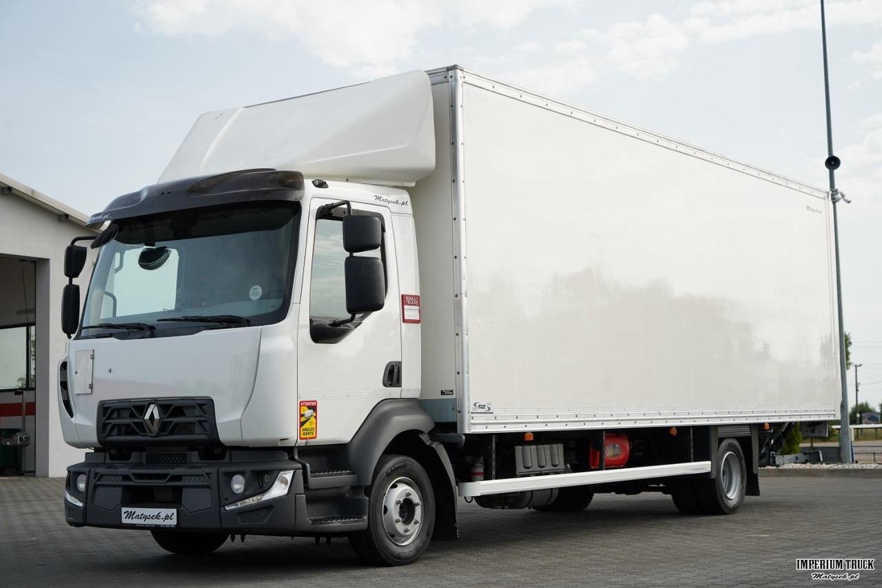 RENAULT D 210 / 4x2 / KONTENER / 7,5M / WINDA DHOLLANDIA / EURO 6 - Box truck: picture 2 RENAULT D 210 / 4x2 / KONTENER / 7,5M / WINDA DHOLLANDIA / EURO 6 - Box truck: picture 2