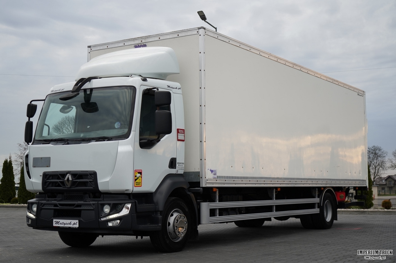 RENAULT D 210 / 4x2 / KONTENER / 8,6 M / MOCNA PODŁOGA / WINDA DHOLLANDIA - Box truck: picture 4 RENAULT D 210 / 4x2 / KONTENER / 8,6 M / MOCNA PODŁOGA / WINDA DHOLLANDIA - Box truck: picture 4