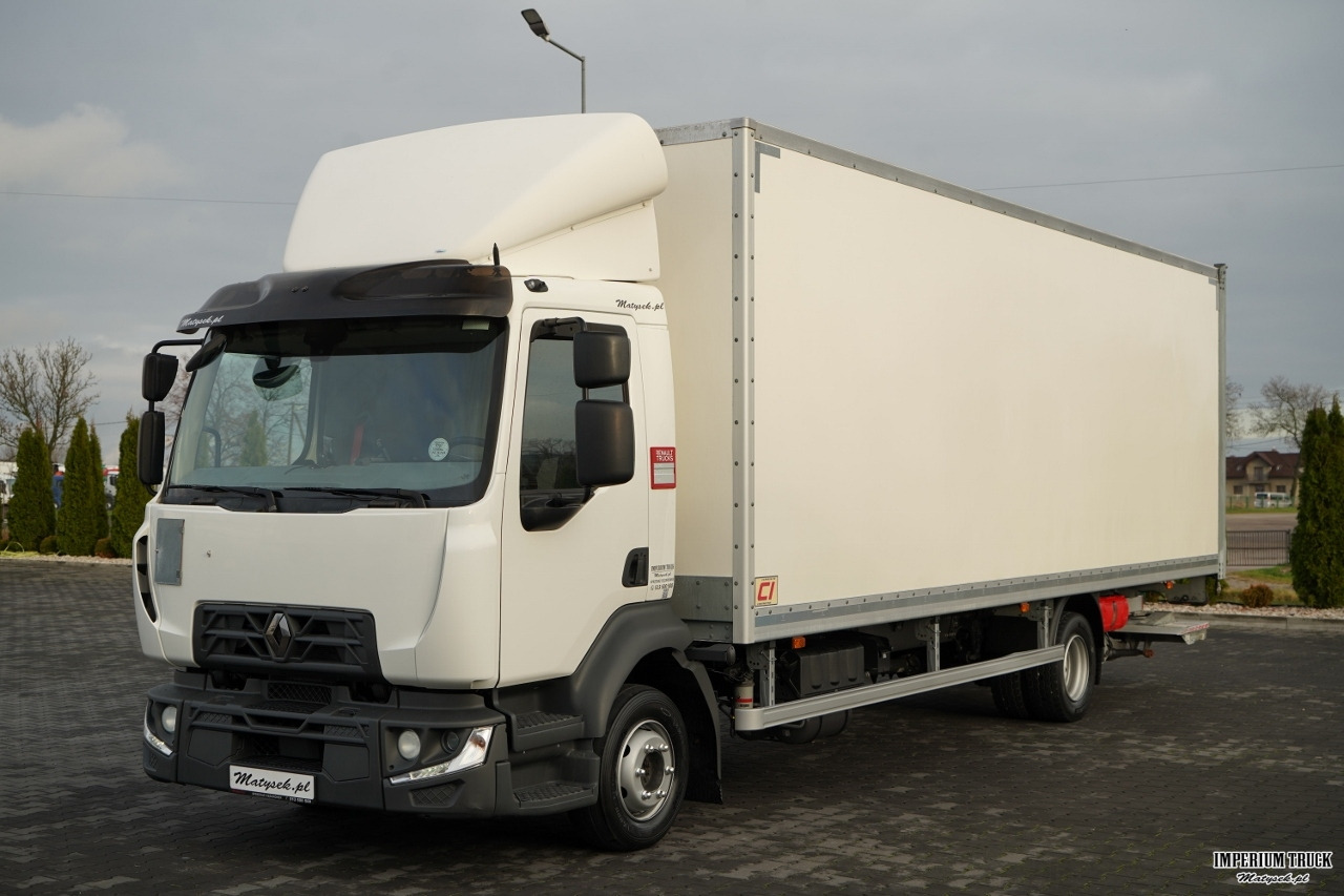 RENAULT D 240 / 4x2 / KONTENER / 7,7 M / WINDA DHOLLANDIA / EURO 6 - Box truck: picture 4 RENAULT D 240 / 4x2 / KONTENER / 7,7 M / WINDA DHOLLANDIA / EURO 6 - Box truck: picture 4