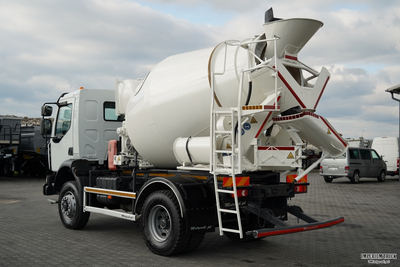 RENAULT KERAX / 4x4 / BETONOMIESZARKA 5m3 / MANUAL / - Concrete mixer truck: picture 5 RENAULT KERAX / 4x4 / BETONOMIESZARKA 5m3 / MANUAL / - Concrete mixer truck: picture 5