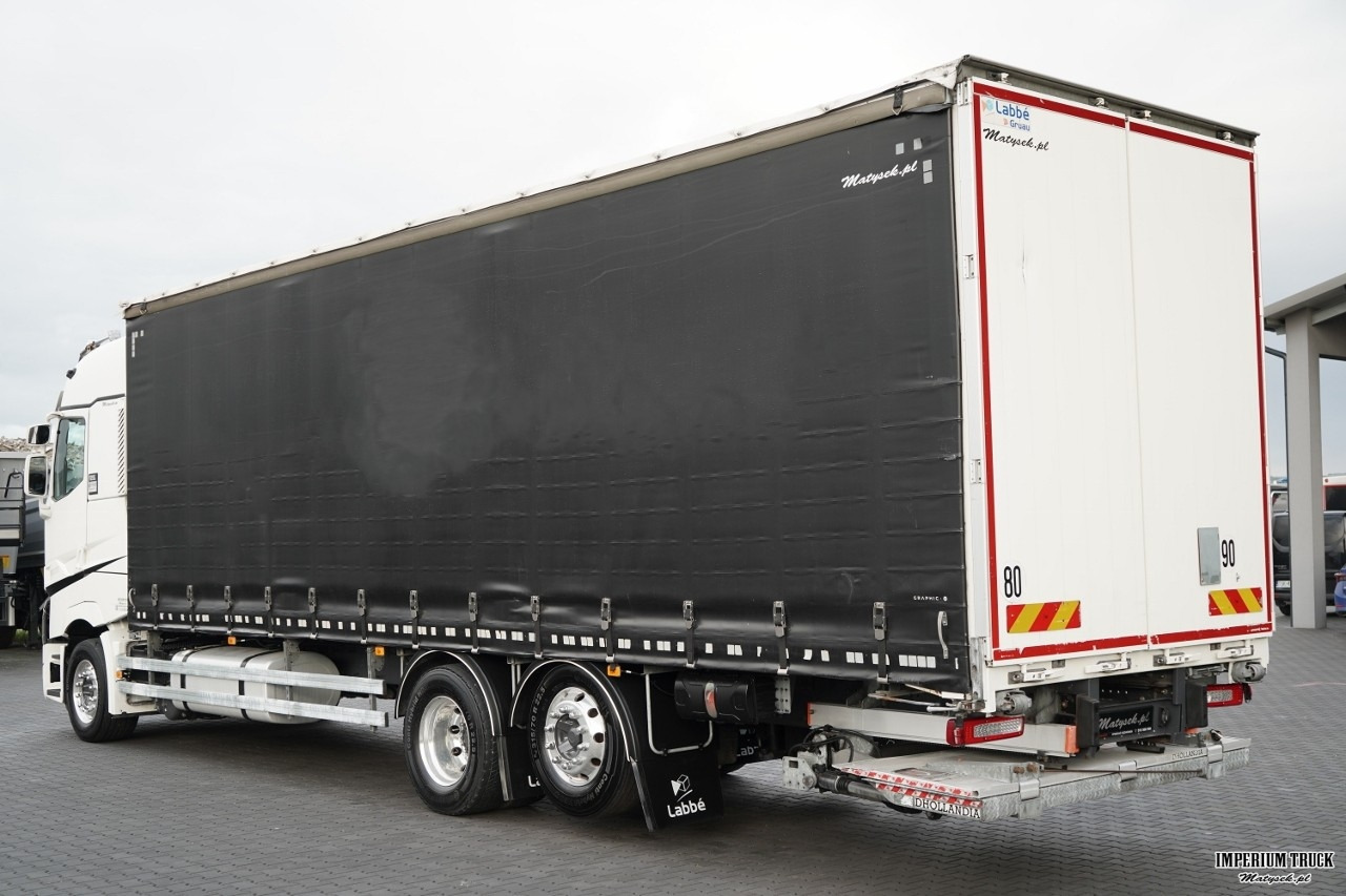 RENAULT T 440 / 6X2 / SOLÓWKA / FIRANKA 9.5 M / KLIMA POSTOJOWA / WINDA / ALUFELGI / OŚ PODNOSZONA - Curtainsider truck: picture 5 RENAULT T 440 / 6X2 / SOLÓWKA / FIRANKA 9.5 M / KLIMA POSTOJOWA / WINDA / ALUFELGI / OŚ PODNOSZONA - Curtainsider truck: picture 5