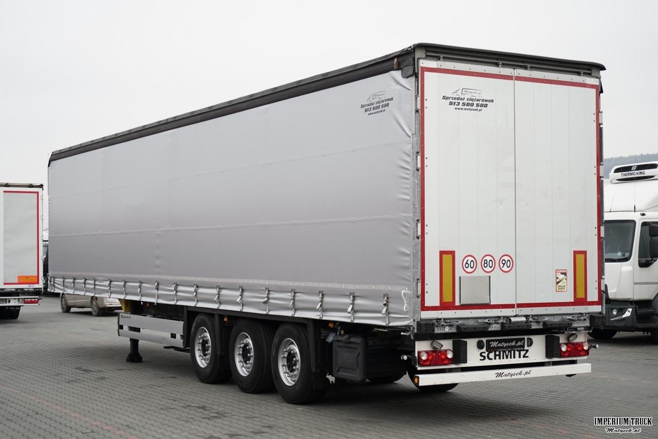 SCHMITZ-CARGOBULL / FIRANKA / STANDARD / MULDA DO STALI - 9 M / DACH PODNOSZONY / OŚ PODNOSZONA / - Curtainsider semi-trailer: picture 4 SCHMITZ-CARGOBULL / FIRANKA / STANDARD / MULDA DO STALI - 9 M / DACH PODNOSZONY / OŚ PODNOSZONA / - Curtainsider semi-trailer: picture 4
