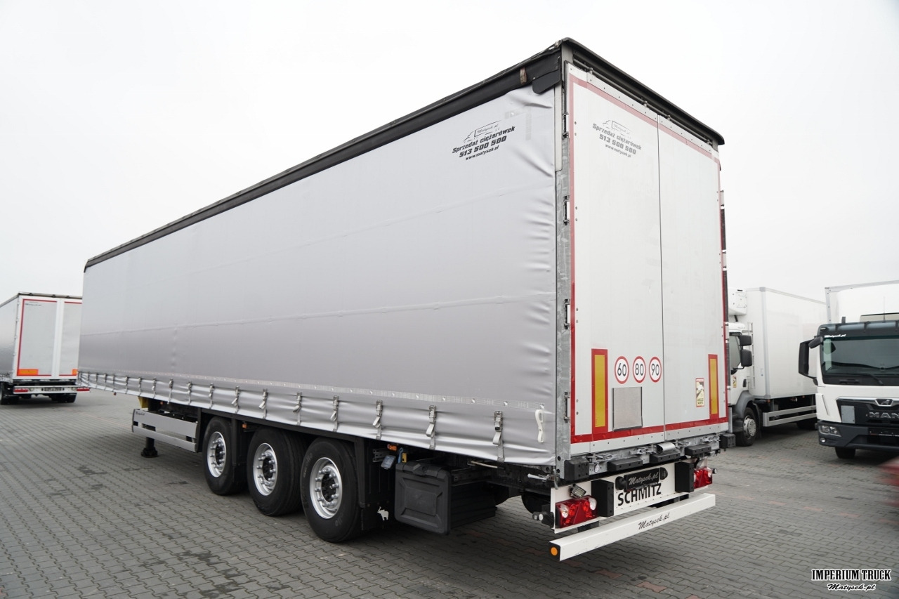SCHMITZ-CARGOBULL / FIRANKA / STANDARD / MULDA DO STALI - 9 M / DACH PODNOSZONY / OŚ PODNOSZONA / - Curtainsider semi-trailer: picture 3 SCHMITZ-CARGOBULL / FIRANKA / STANDARD / MULDA DO STALI - 9 M / DACH PODNOSZONY / OŚ PODNOSZONA / - Curtainsider semi-trailer: picture 3