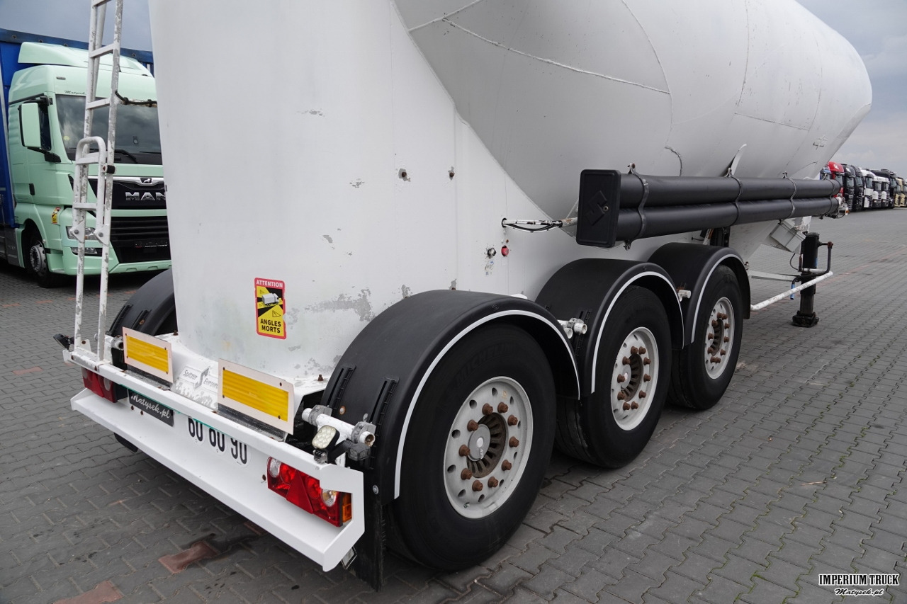 Silo semi-trailer SPITZER CEMENTONACZEPA / 37 000 L / SILOS / 3 KOMORY / OSIE SAF / ALUFELGI: picture 13