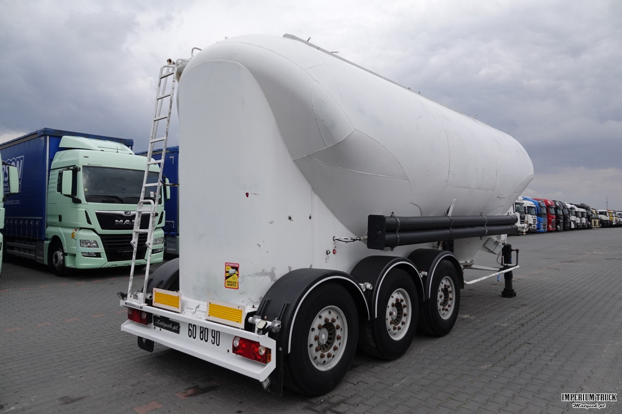 Silo semi-trailer SPITZER CEMENTONACZEPA / 37 000 L / SILOS / 3 KOMORY / OSIE SAF / ALUFELGI: picture 6