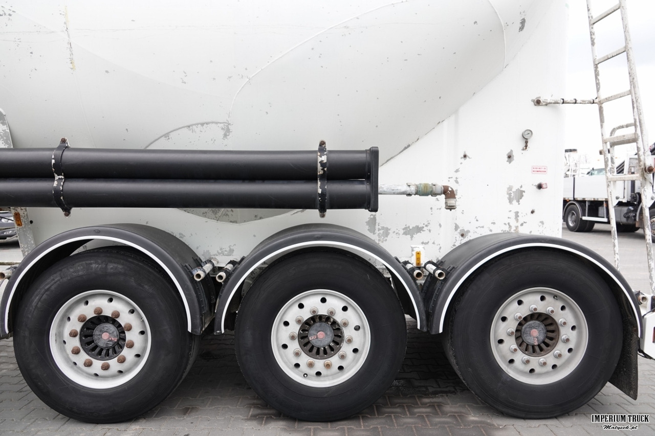 Silo semi-trailer SPITZER CEMENTONACZEPA / 37 000 L / SILOS / 3 KOMORY / OSIE SAF / ALUFELGI: picture 20