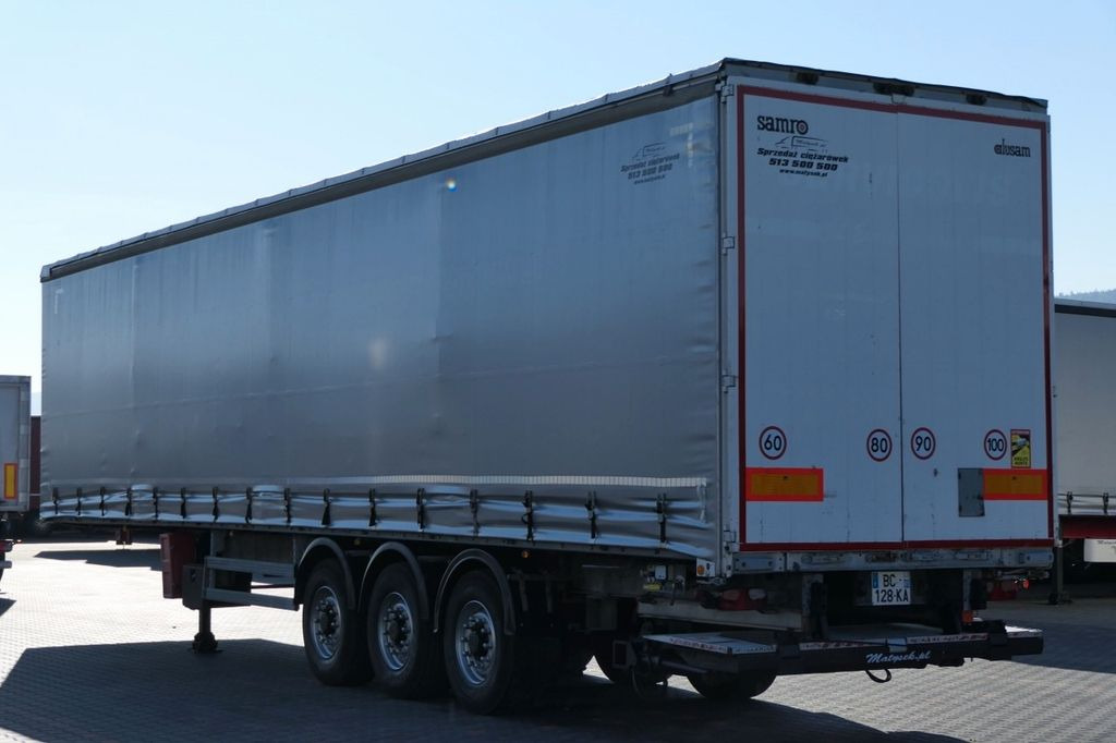 Samro CURTAINSIDER / STANDARD / LIFTED AXLE / LIFT DHO - Curtainsider semi-trailer: picture 3 Samro CURTAINSIDER / STANDARD / LIFTED AXLE / LIFT DHO - Curtainsider semi-trailer: picture 3