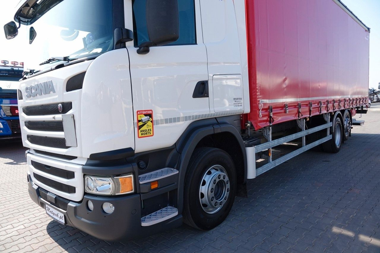 Scania G 320 / 6x2 / FIRANKA- 9 M / + WINDA ZAŁADOWCZA - Curtainsider truck: picture 4 Scania G 320 / 6x2 / FIRANKA- 9 M / + WINDA ZAŁADOWCZA - Curtainsider truck: picture 4