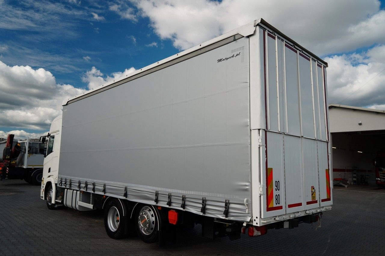 Scania R 450 / MEGA / 6x2 / FIRANKA - 8,2 m / SOLÓWKA / - Curtainsider truck: picture 4 Scania R 450 / MEGA / 6x2 / FIRANKA - 8,2 m / SOLÓWKA / - Curtainsider truck: picture 4