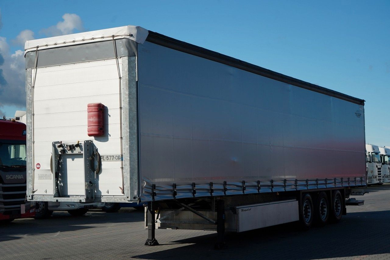 Schmitz Cargobull FIRANKA / WINDA ZAŁADOWCZA / 2x OŚ PODNOSZONA / - Curtainsider semi-trailer: picture 3 Schmitz Cargobull FIRANKA / WINDA ZAŁADOWCZA / 2x OŚ PODNOSZONA / - Curtainsider semi-trailer: picture 3