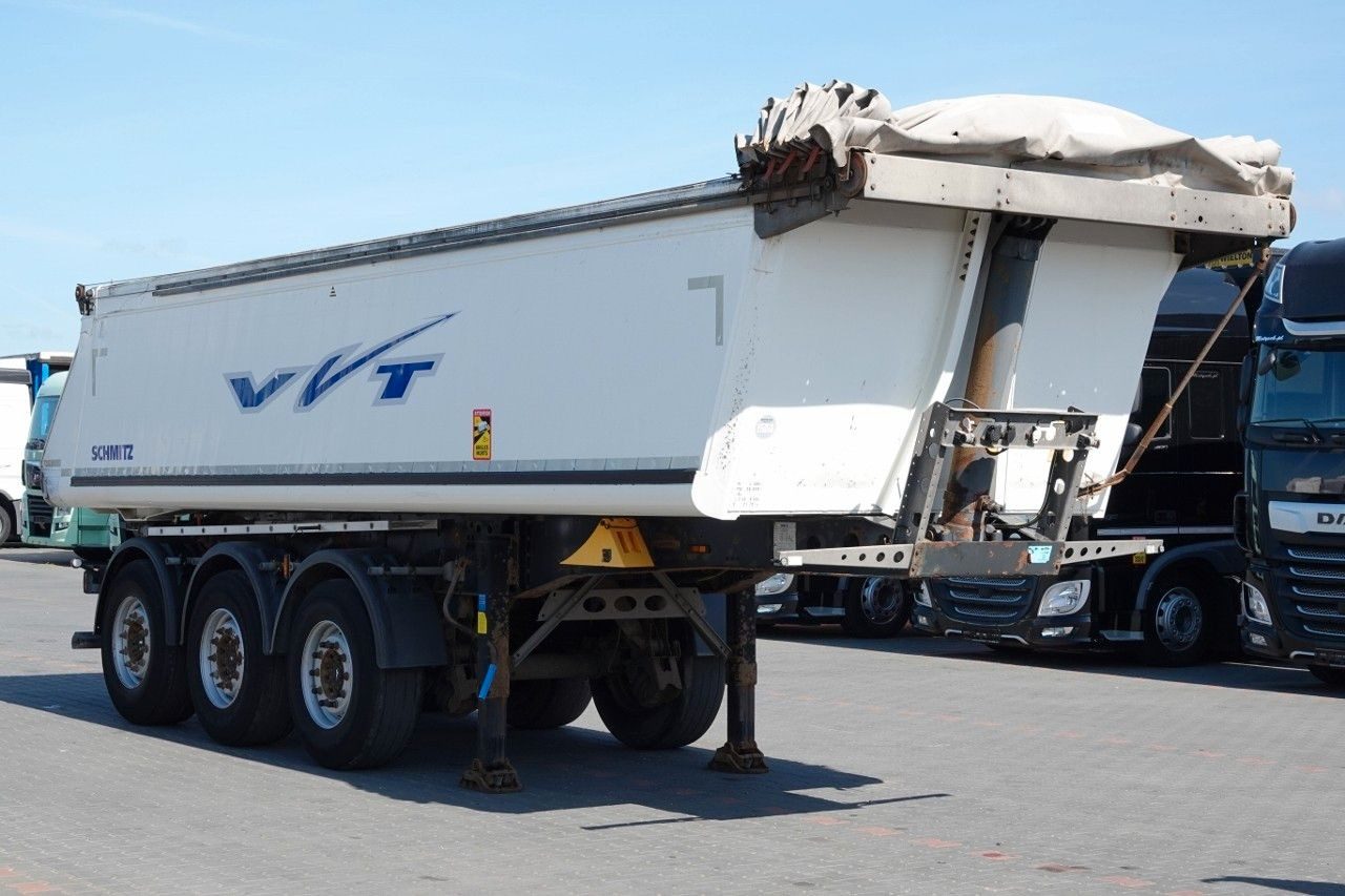 Schmitz Cargobull WYWROTKA / 24 m3 / ALUMINIOWA / OŚ PODNOSZONA - Tipper semi-trailer: picture 1 Schmitz Cargobull WYWROTKA / 24 m3 / ALUMINIOWA / OŚ PODNOSZONA - Tipper semi-trailer: picture 1