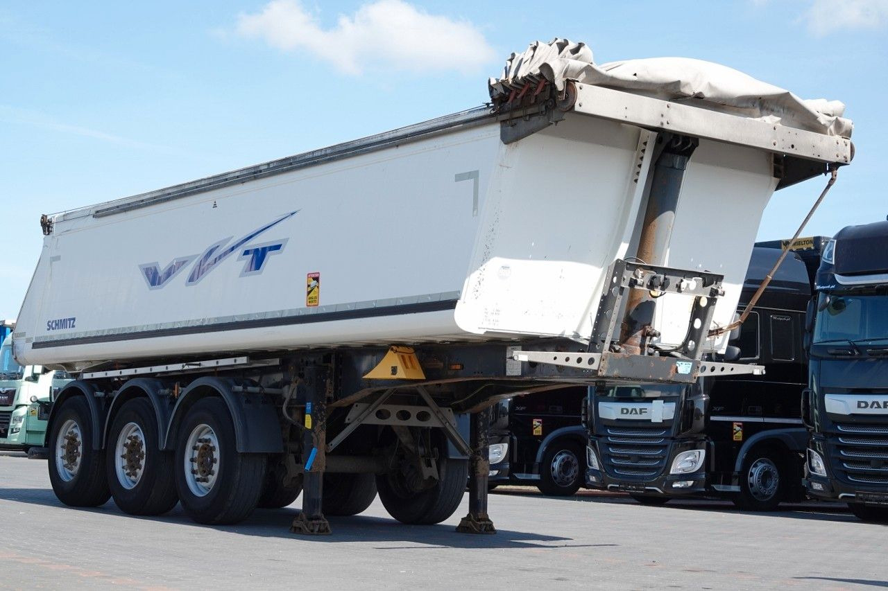 Schmitz Cargobull WYWROTKA / 24 m3 / ALUMINIOWA / OŚ PODNOSZONA - Tipper semi-trailer: picture 2 Schmitz Cargobull WYWROTKA / 24 m3 / ALUMINIOWA / OŚ PODNOSZONA - Tipper semi-trailer: picture 2
