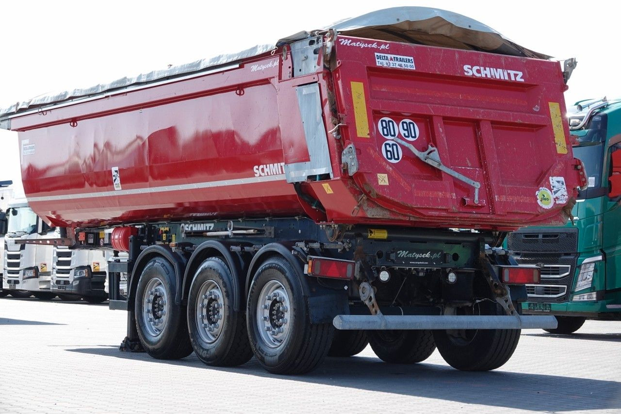 Schmitz Cargobull WYWROTKA / 26 m3 / STALOWA / HYDROKLAPA / OŚ PO - Tipper semi-trailer: picture 3 Schmitz Cargobull WYWROTKA / 26 m3 / STALOWA / HYDROKLAPA / OŚ PO - Tipper semi-trailer: picture 3